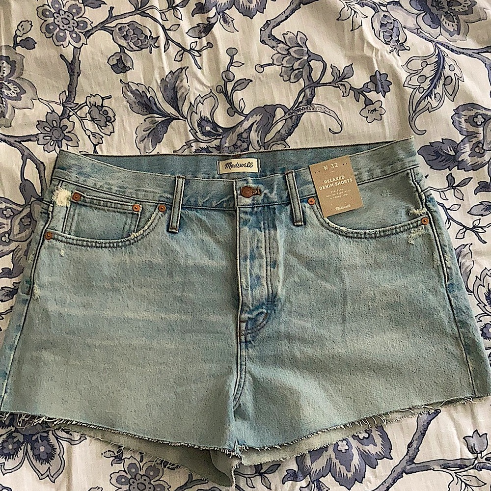 Womens Madewell cutoff shorts